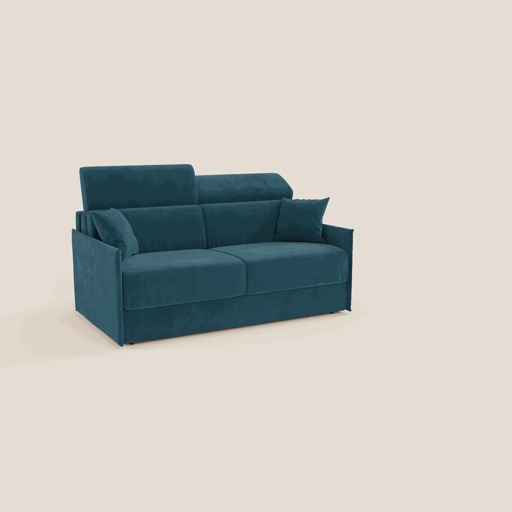 Miryam Divano letto con poggiatesta reclinabili e comfort maxi - design compatto in morbido tessuto smacchiabile T31