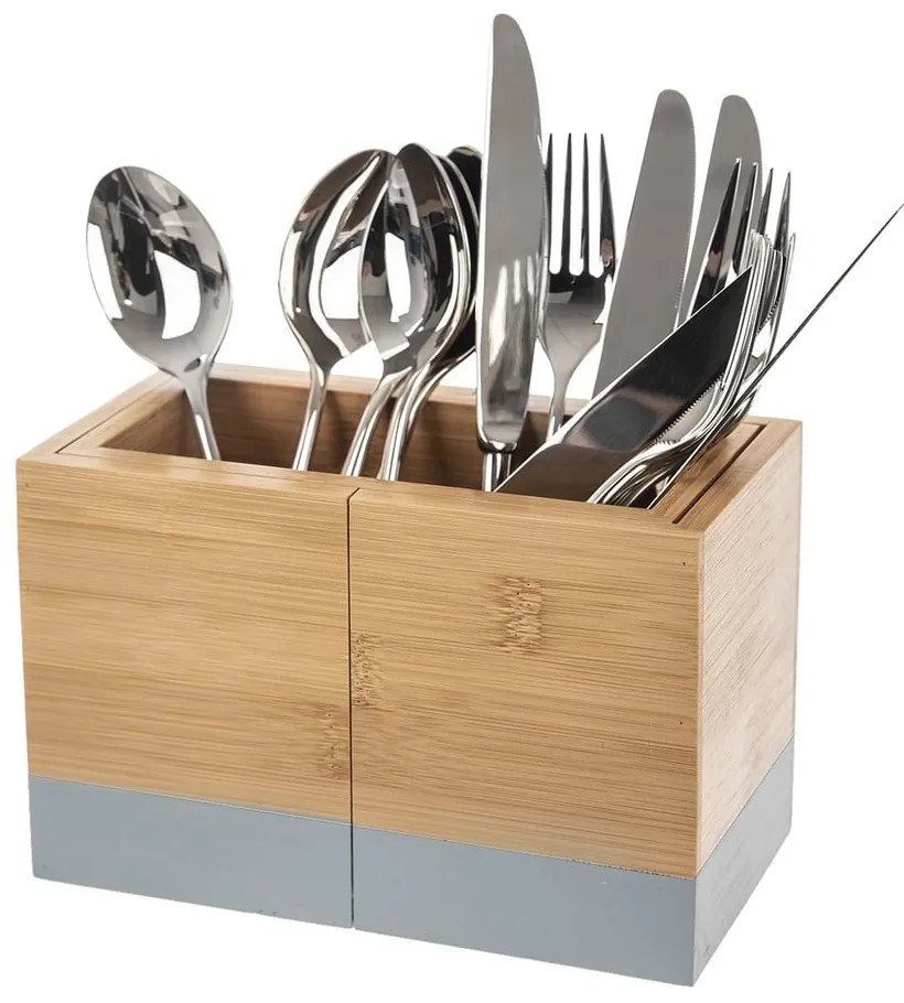 Supporto in bambù per utensili da cucina - Orion