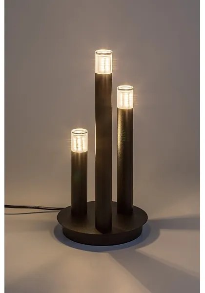 Rabalux 74365 - Lampada da tavolo RAMIRA 3xG9/5W/230V nero