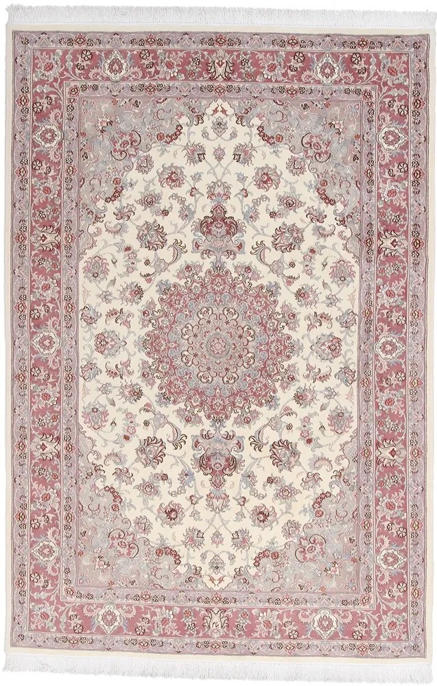 Mashad Tappeto persiano 300x200 Rosa (Iran) Annodato A Mano