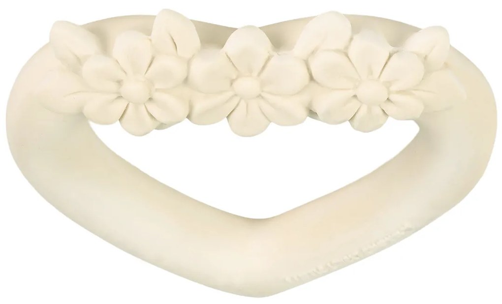 A Little Lovely Company - anello dentizione in gomma naturale - cuore