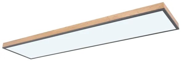 Globo 416080WD5-CCT - Plafoniera da soffitto a LED dimmerabile DORO/36W/230V 2700-6500K + telecomando marrone