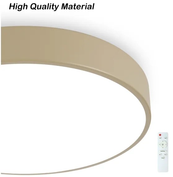 Brilagi - Lampada LED dimmerabile POOL LED/60W/230V 3000-6000K Ø 50 cm beige + telecomando