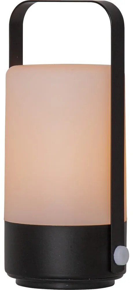 Lanterna LED nera e beige, altezza 19 cm Flame - Star Trading
