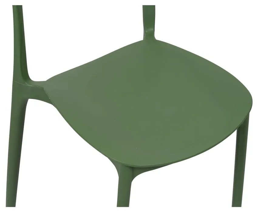 Sedia da esterno verde in plastica Biá – Bonami Essentials