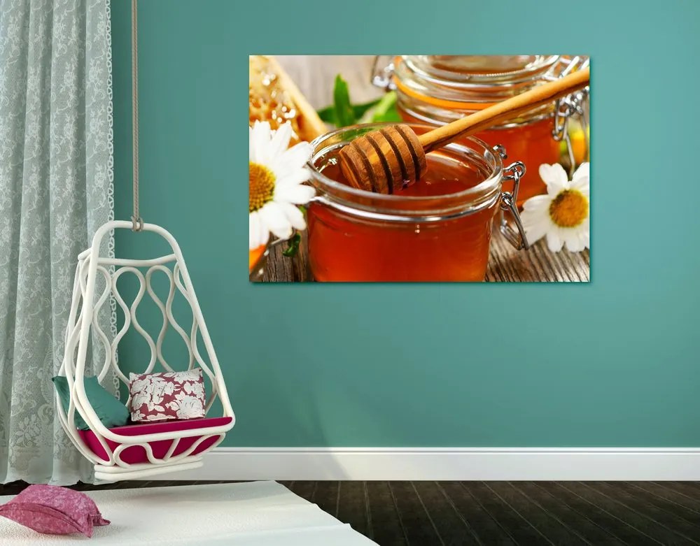 Quadro su tela – Tazza di miele