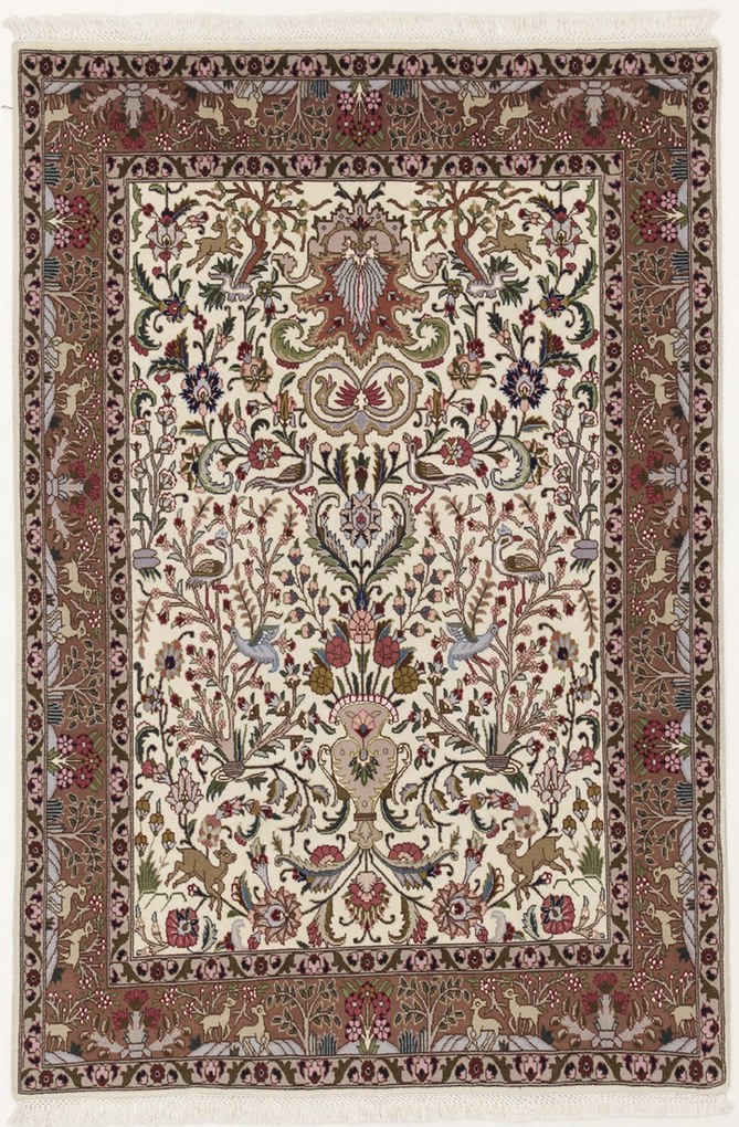 Tabriz Tappeto persiano 160x110 (Iran) Annodato A Mano