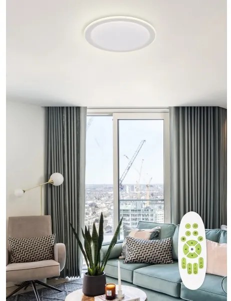 Top Lampada - Plafoniera LED dimmerabile NORMAN LED/60W/230V bianco + +TC