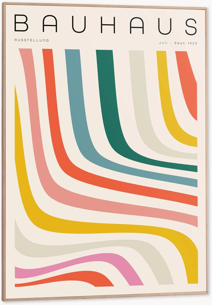 Stampa digitale incorniciata Bauhaus Art