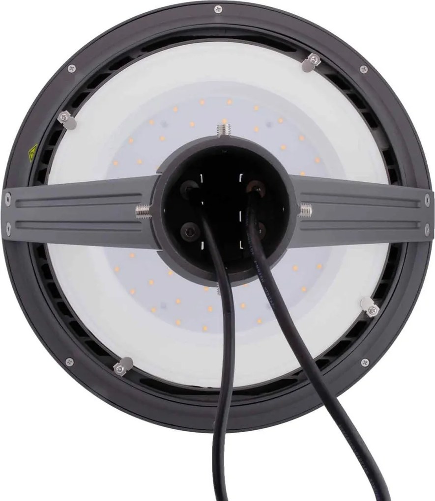 Lampione 50W 130lm/w No Flickering IP65 DIMMERABILE 0-10V Colore Bianco Naturale 4.200K