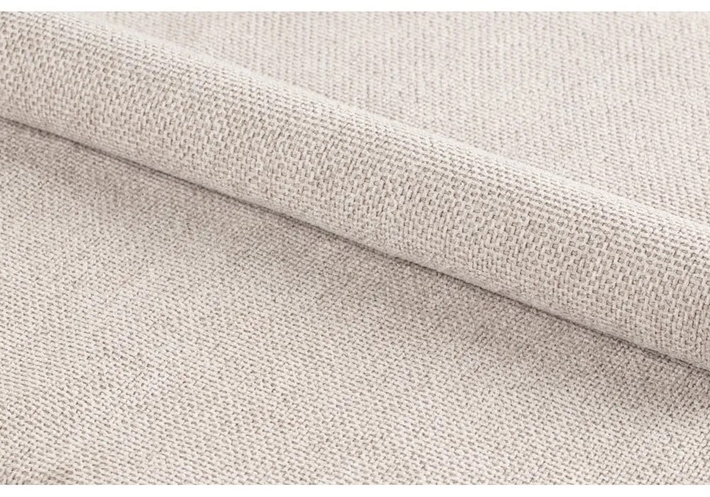 Sedia da pranzo beige in imbottito con braccioli Alonso – Actona