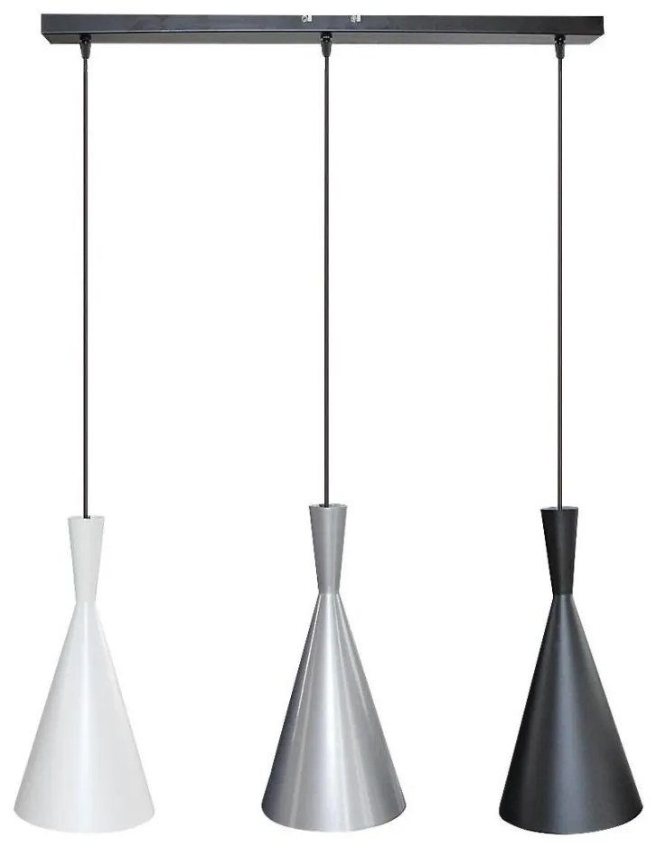 Rabalux 5312 - Lampadario a sospensione con filo TRINCOLA 3xE27/40W/230V