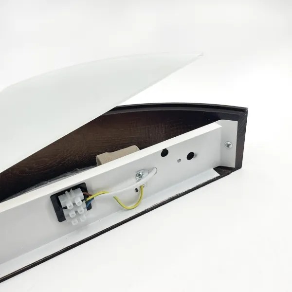 Brilagi - Applique LED CARVALHO SMOKEY 1xE27/60W/230V rovere