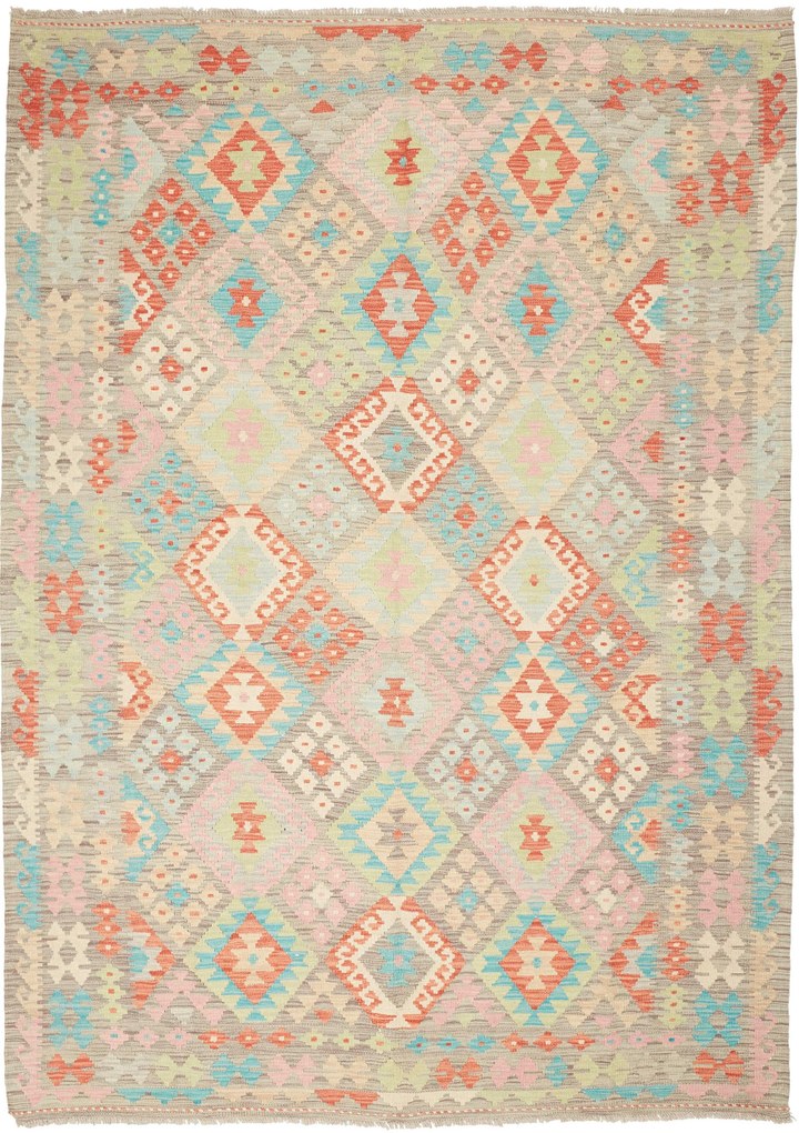 Kilim Tappeto 250x180 (Pakistan) Tessuto A Mano