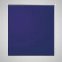 Tenda a rullo oscurante buio totale 80 x 175 cm blu marino 240112