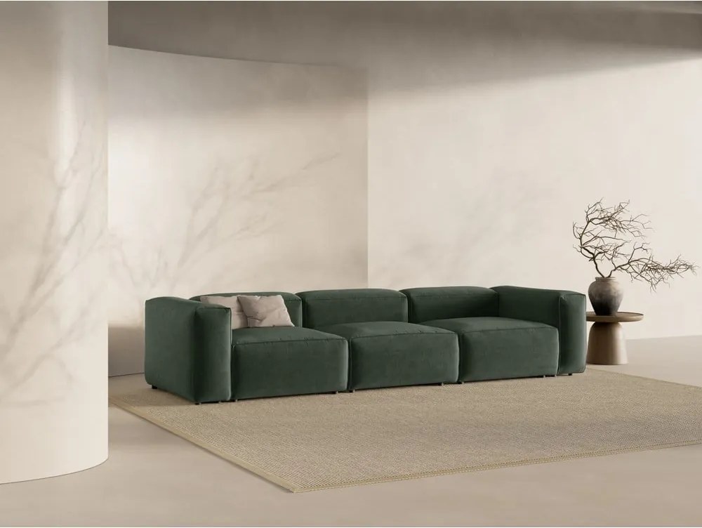 Divano verde 364 cm Bergamo – Cosmopolitan Design