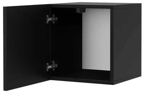 Armadio a muro CALABRINI 34x34 cm nero