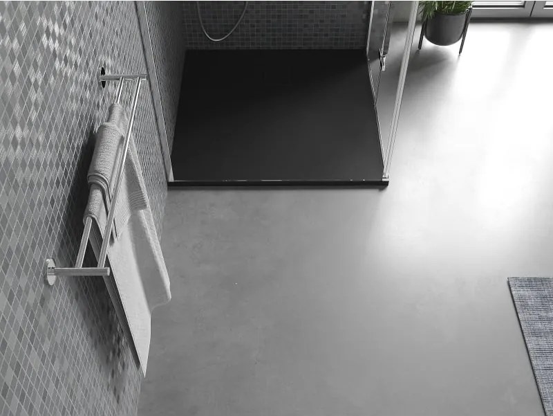 Mexen Bert piatto doccia quadrato SMC 90 x 90 cm, nero - 4K709090