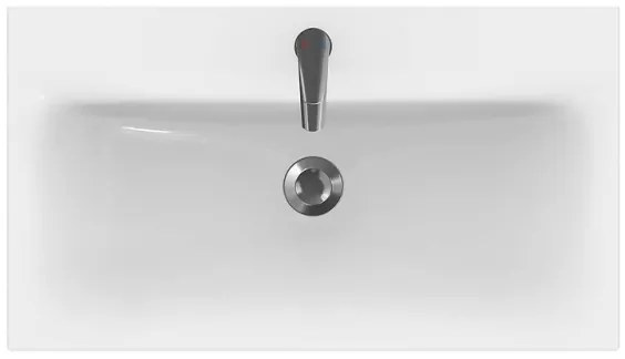 Cersanit K116-013 - Lavabo incasso MODUO 45x80 cm ceramica bianco lucido