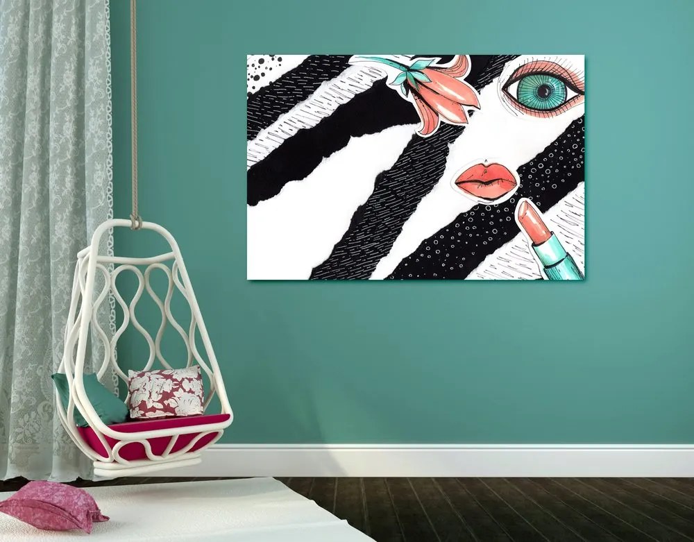 Quadro su tela – Icona di moda