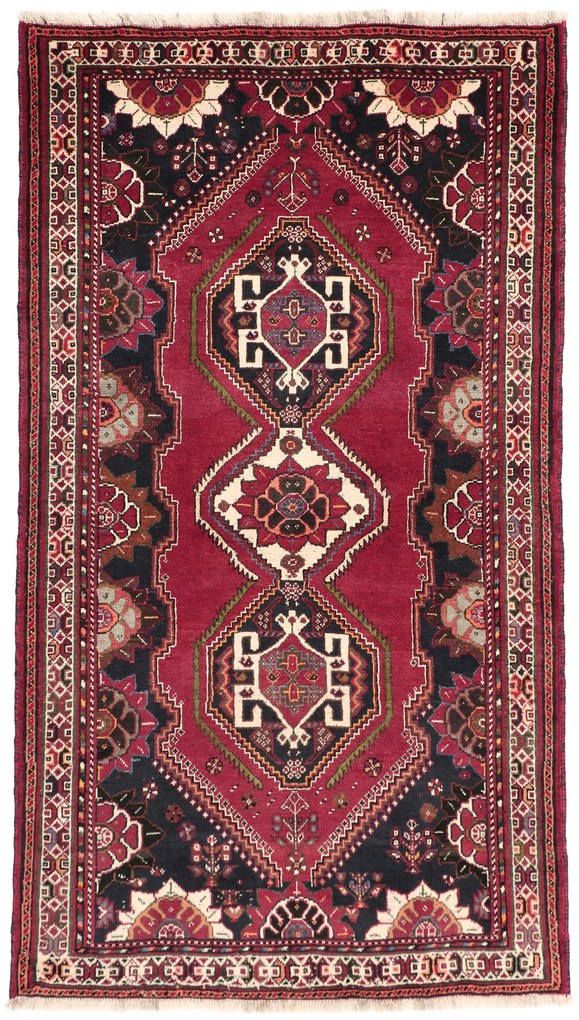 Gashghai Tappeto 200x110 (Iran) Annodato A Mano