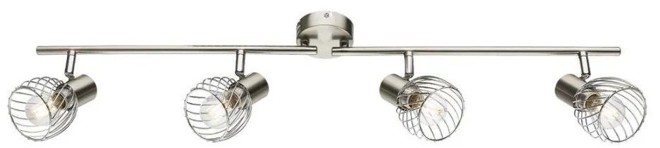 Globo 54809-4 - Luce Spot TEXAS 4xE14/40W/230V cromo opaco