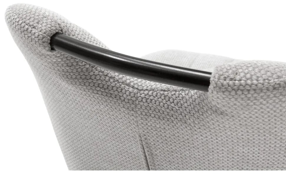 Set di 4 sedie da pranzo grigio chiaro Muli - Marckeric