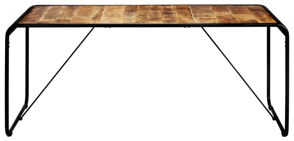 Tavolo da pranzo 180x90x76 cm legno massello di mango grezzo
