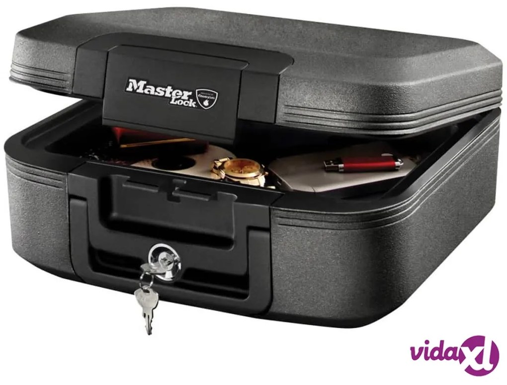 Master Lock LCHW20101 Cassa Sicurezza Impermeabile Antincendio Media