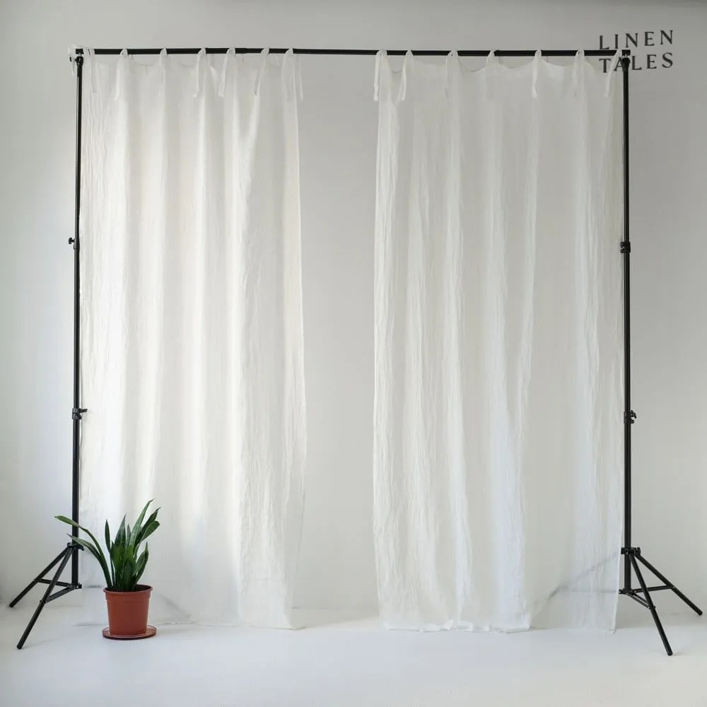 Tenda bianca 130x300 cm White - Linen Tales