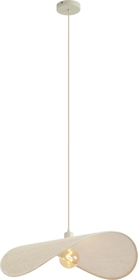 Lampada a Sospensione Moderna Beige 65cm - Hat