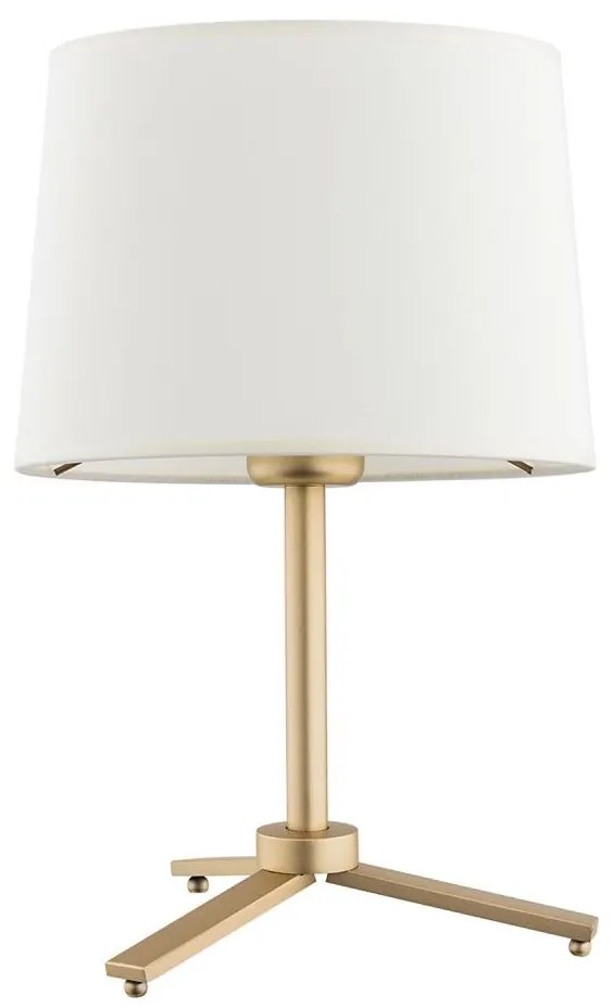 Argon 8318 - Lampada da tavolo CAVALINO 1xE27/15W/230V 39 cm color crema/oro