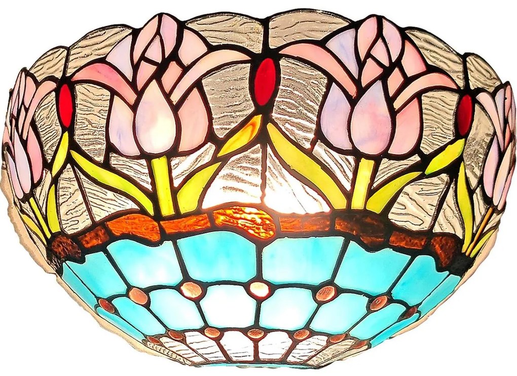 Brilagi - Lampada da parete in stile Tiffany LORAS 1xE14/40W/230V