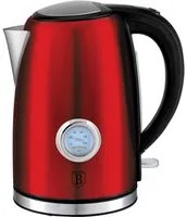 Bollitore elettrico 1,7 L rosso con termometro Berlinger Haus