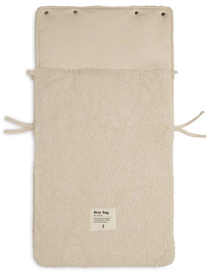 Jollein - Sacco per seggiolino auto BOUCLE 42x82 cm Boucle Naturel