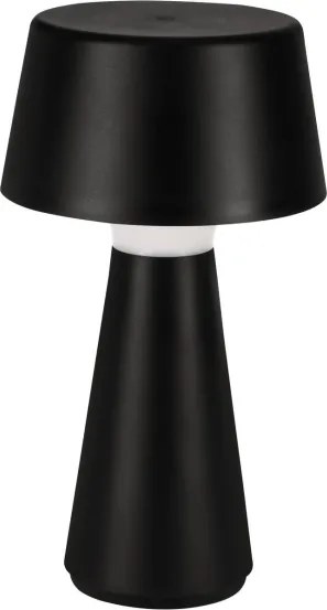 Eglo 75796-LED Lampada da tavolo ricaricabile per esterno SCORRANO LED/3W/230V 2000mAh IP44 nera