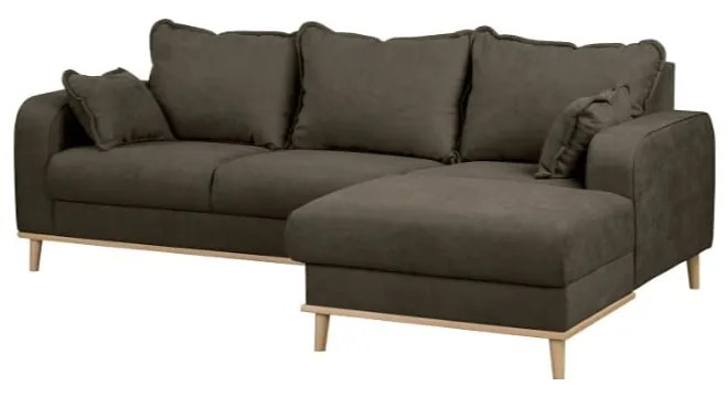 Divano angolare marrone (angolo destro) Beata - Ropez