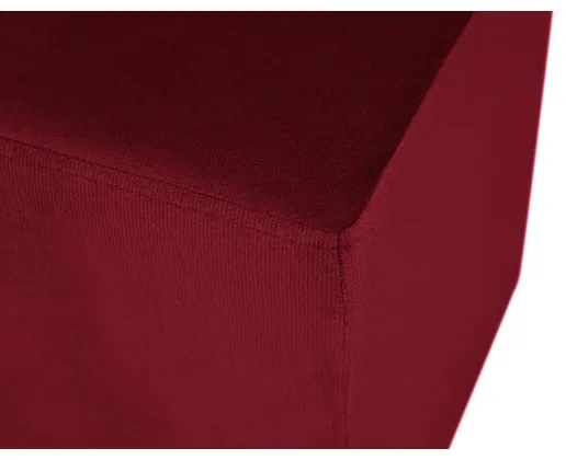 Pouf SIX 40x40 cm rosso