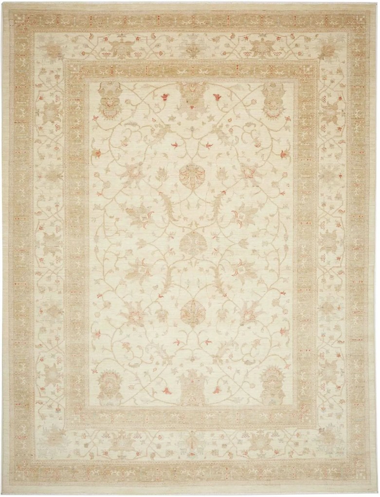 Ziegler Tappeto orientale 330x250 Beige (Pakistan) Annodato A Mano