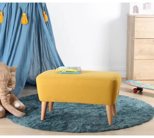 Pouf PIXI 32x61 cm giallo