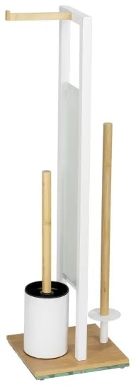 WENKO 26214100 - Set WC RIVALTA 18x70 cm marrone/bianco