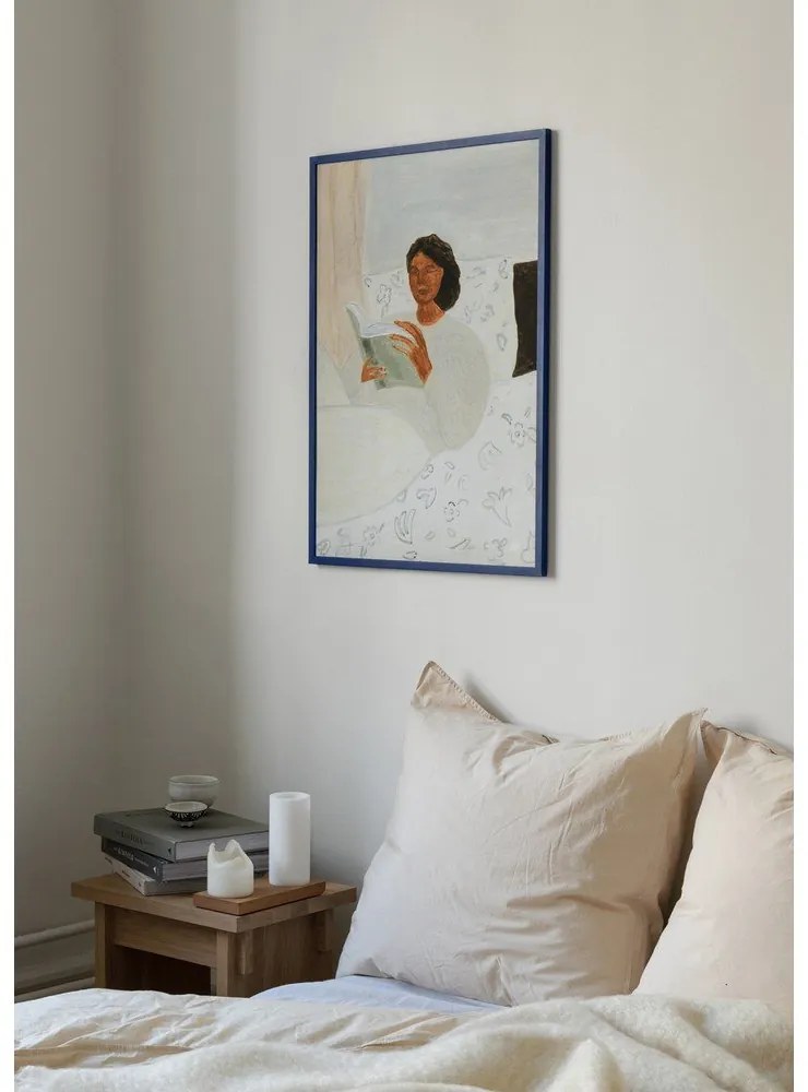 Poster 50x70 cm Morning Read – Isabelle Vandeplassche – The Poster Club