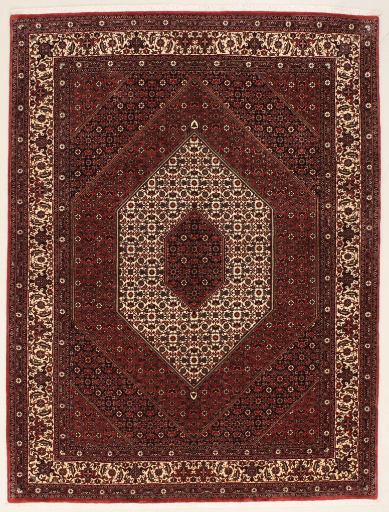 Bidjar Tappeto 180 x 240 (Iran) Annodato A Mano