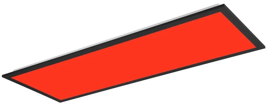 Plafoniera LED nera 29,5x80 cm Beta - Reality