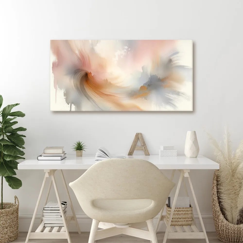 Quadro su tela – Astrazione in colori pastello