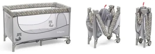 BabyOno - Culla da viaggio BASIC grigio