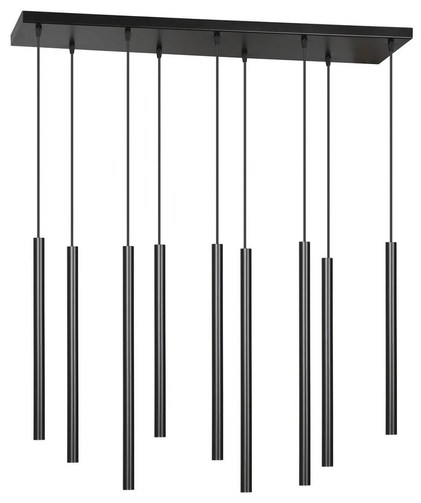 Lampada a Sospensione SELTER 9 BLACK WHITE e GOLD