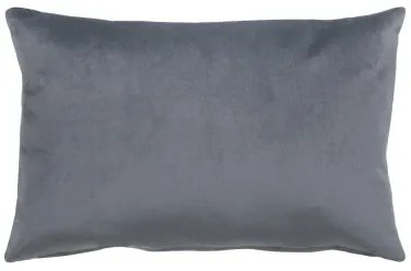 Cuscino Grigio Poliestere 45 x 30 cm