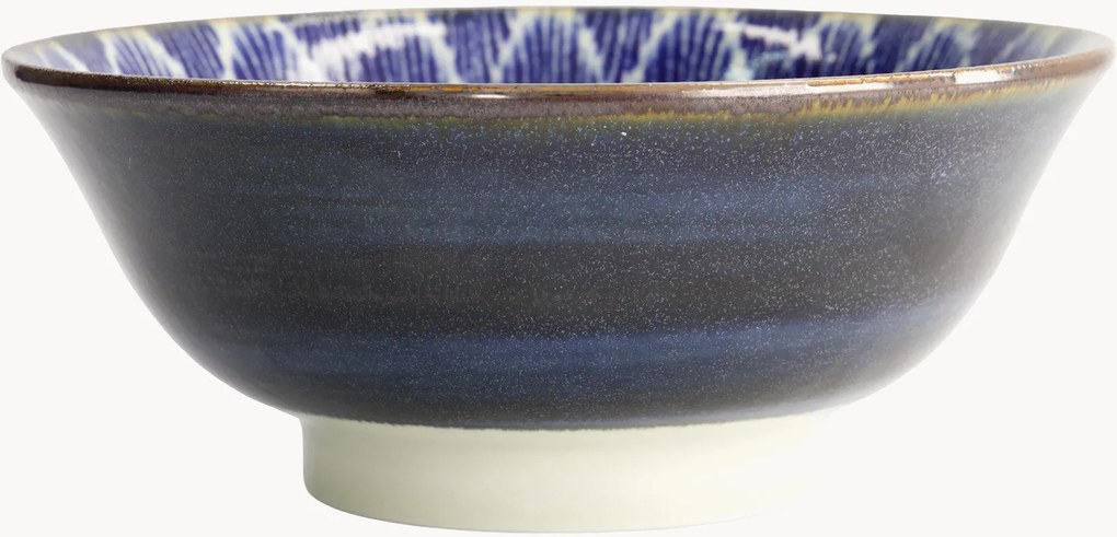 Set di 4 ciotole in porcellana Ohuke Dahlia