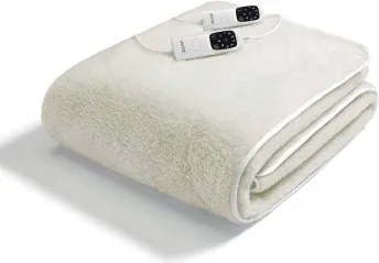 Scaldasonno Scaldaletto Imetec Adapto Matrimoniale Maxi con angoli Lana e Merino Matrimoniale Maxi